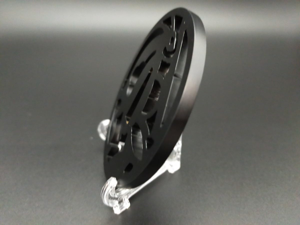 Amazon.co.jp: B08 刀鍔 鉄地 透かし 日本刀装具 鍔 厚さ5MM 重