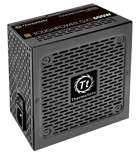 Image of Thermaltake Toughpower GX1 80+ Gold 600W SLI /CrossFire Ready Continuous Power ATX 12V V2.4 /EPS V2.92 Non Modular Power Supply 5 Year Warranty PS-TPD-0600Nnfagu-1