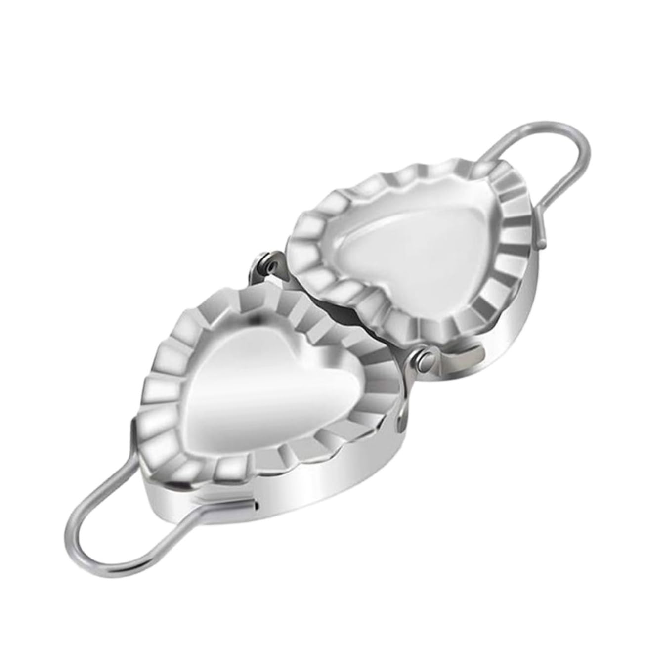 ABOOFAN Heart Shape Dumplings Press Tools 304 Stainless Steel Easy to Dumpling Making
