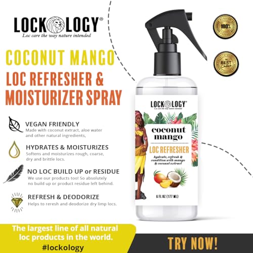Loc Spray Coconut Mango para Dreadlocks miniatura 2