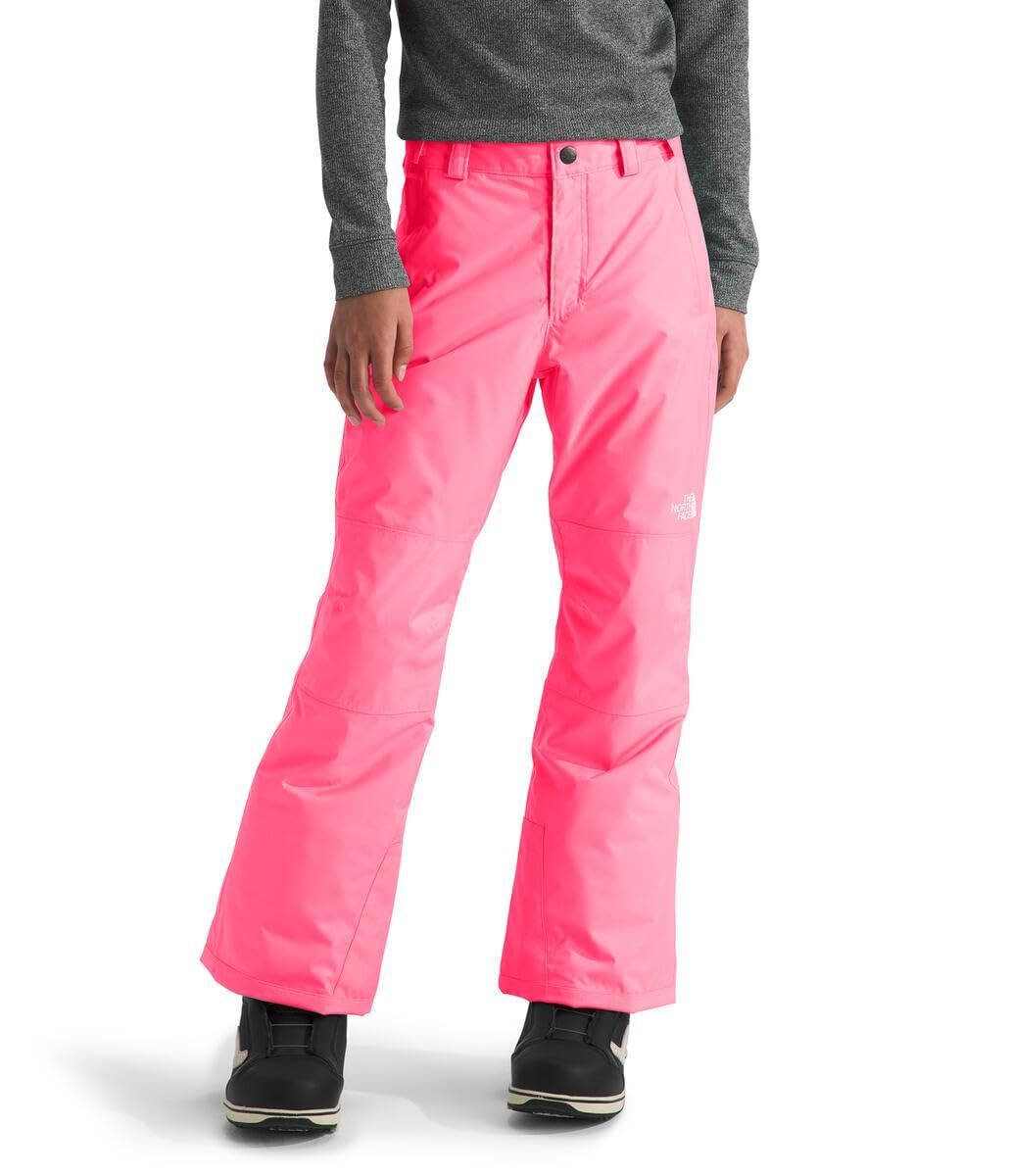 The North Face Girls' Freedom Insulated Pant, Radiant Poppy, XX-Large