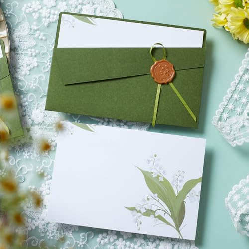 DuiaRiu 20 PCS Collections Invitations with Envelopes for All Occasions,4.92 x 7.28 inches, Perfect for Weddings,Invitation Cards,Birthday Greeting Invite (Blank) — view 5