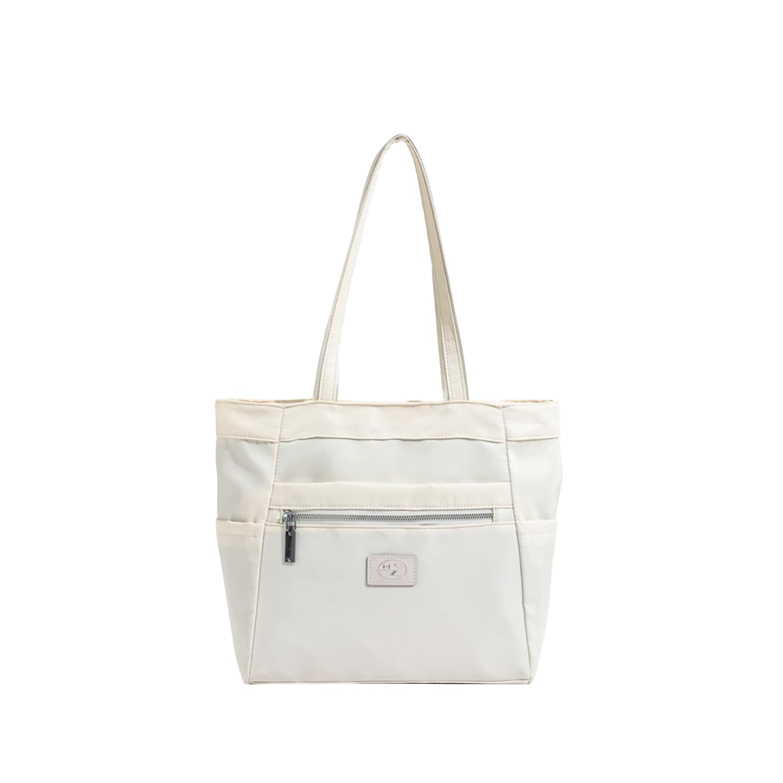 CORIOS Nylon Shoulder Bag for Women Waterproof Handbag Casual Lightweight Tote Bag Multi Pockets Top Handle Bag Underarm Bag