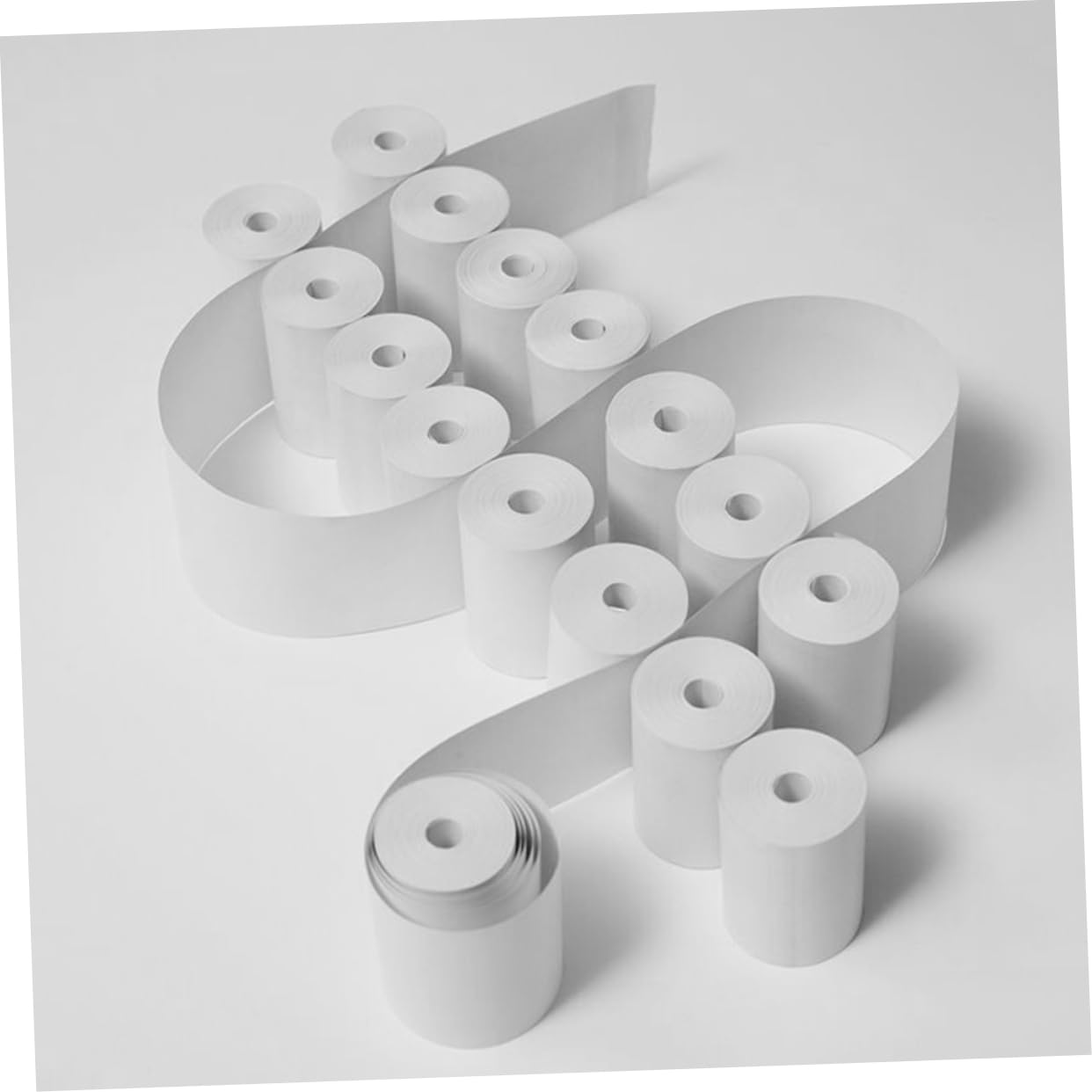 Papel Térmico para Impresora Térmica 25 Rollos Blanco