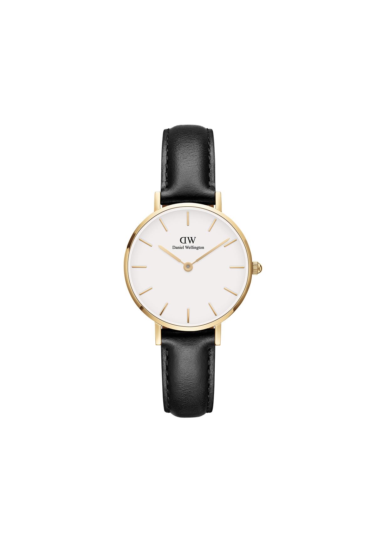 Daniel Wellington Leather Analog White Dial Women Watch-Dw00100551, Black Band (B09X85QWRB) Amazon Price History, Amazon Price Tracker