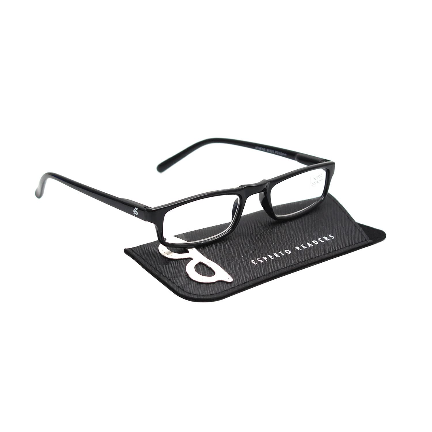 ATHENS Full Rim Reading Glasses - Black (For Men & Women) Power +1.00 to +3.00
