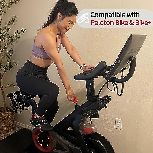 Image of KESCOO Unisex Cycling Shoes Compatible with Peloton Bike & SPD Indoor Outdoor Road Bike Cycling Shoe for Men Women, 1 Hook and Loop Strap, with Delta Cleats