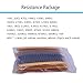 MOGAOPI Electronic Component Kit Total 1390 Pcs, LED Diodes, Metal Film Resistors, Electrolytic Capacitor Package, Common Diodes, Ceramic Capacitors, Common Transistor Assortment Box