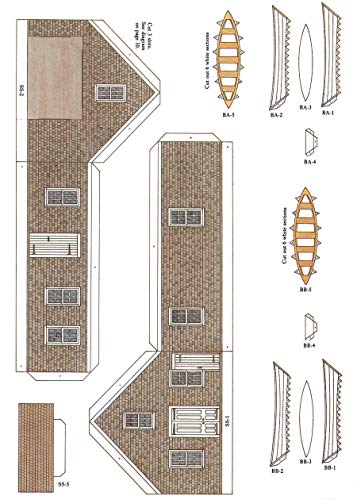 Cut & Assemble an Early American Seaport: 11 Easy-to-Make Paper Models (Dover Crafts: Origami & Papercrafts) - Image 5