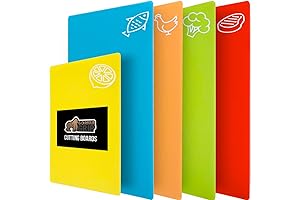 Gorilla Grip Durable Kitchen Cutting Board Set of 3