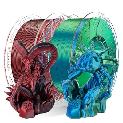 Chitu Systems Conjure Silk PLA 3D Printer Filament, 2KG Spool (4.4lbs), 1.75mm...