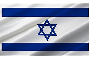 Israel Flag 4 x 6 Feet, Enchanting Symbol of National Pride