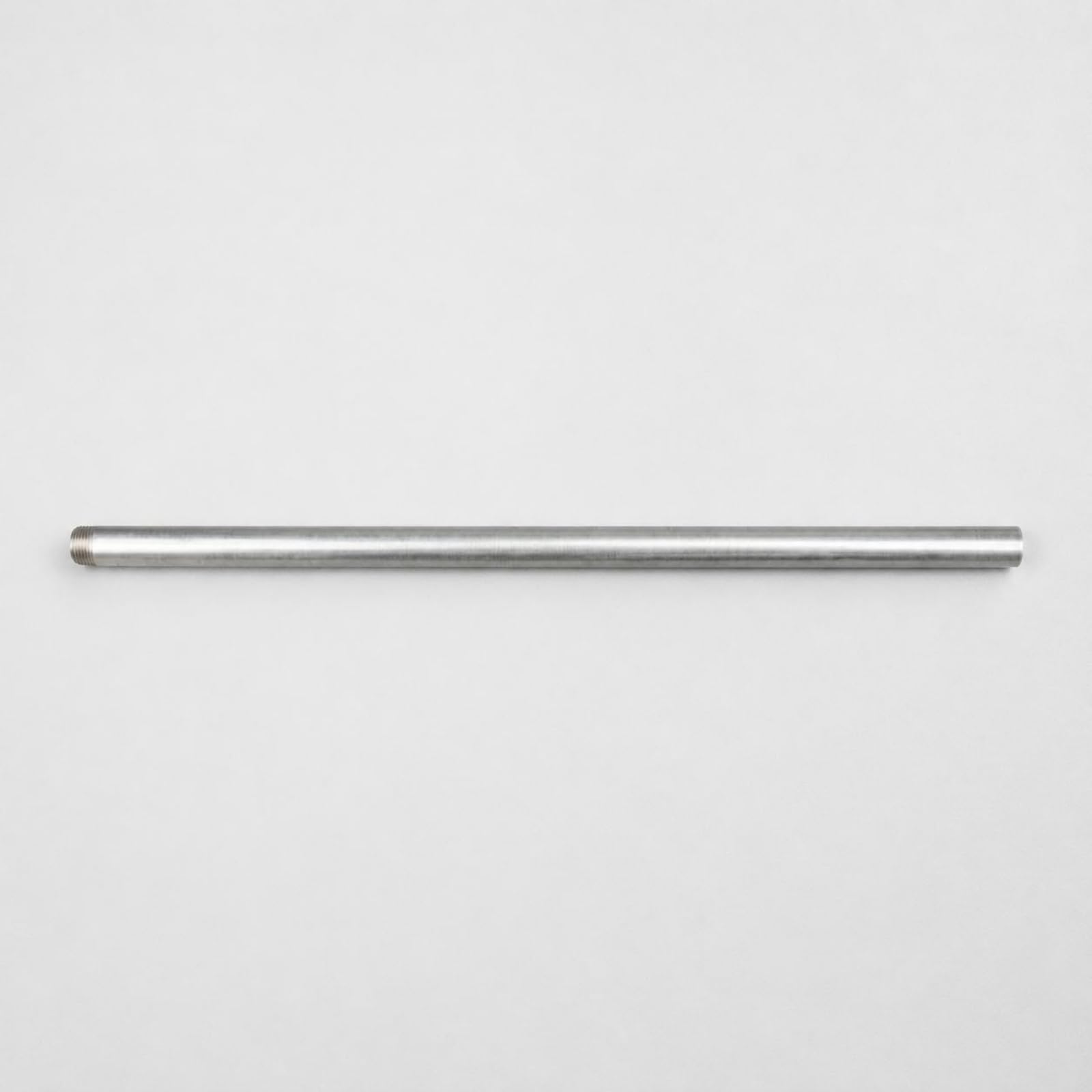 Abrazadera de Fontanería Tubo de Acero para Abrazadera Conducto Metálico Barra Redonda Pieza de Fijación Estructura Sencilla para Banco de Trabajo Mantenimiento Bricolaje, 150cm