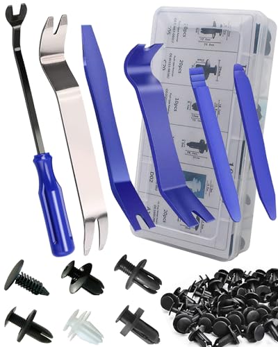 Yliebeter 105 Pcs Auto Trim Removal Tool Kit, Plastic Pry Bar Set...