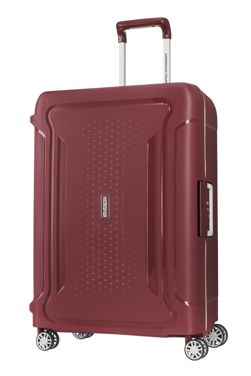 Jamaica Suitcase, Cabin Size 58 cm, 4 Spinner Wheels, Soft Top, 100% Polyester, Black|TSA Combination Lock|Expandable|Front Pocket Storage|Corner Guard - 3 Years Global Warranty