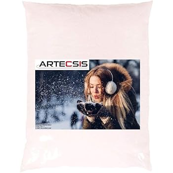 Amazon De Artecsis 3 Liter Kunstschnee Dekoschnee Zum Streuen Und Basteln Feiner Pulverschnee Fur