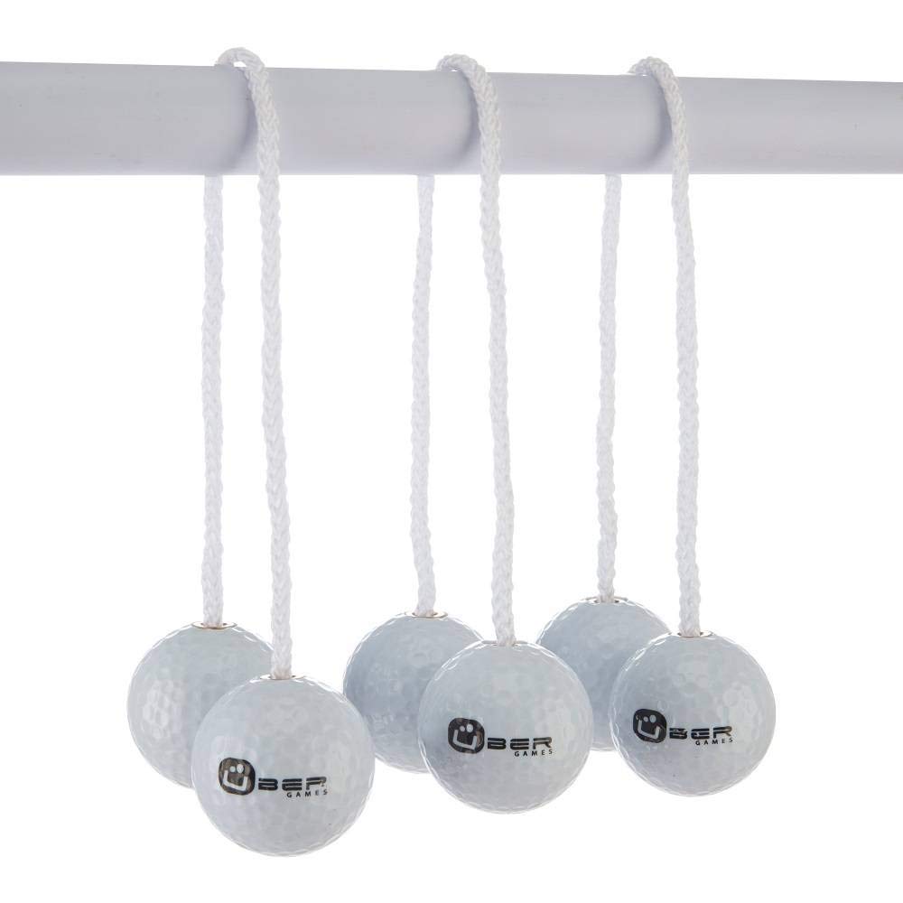 Ubergames Jeu de Golf Professionnel Original 2024 - Jeu d'échelle qualité supérieure avec Bolas Officiels Noir et Blanc - Sac de Transport