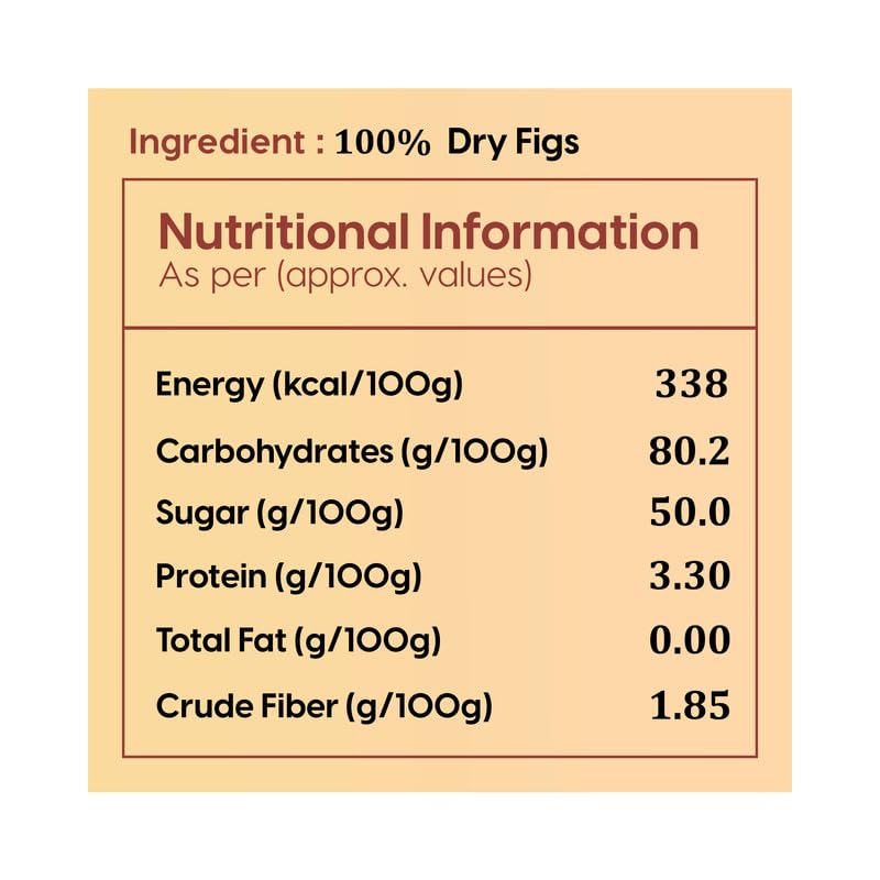 Image of RAJWADIRIPE Premium Dried Figs 250gm Afghani Anjeer | Naturally Sweet & Soft Dry Fruit | Rich in Fiber, Calcium | Healthy Snack for Daily