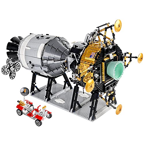 YESHIN Star Plan Building Block, Mould King 21006 The Apollo Spacecraft Model, Assembly Large Lunar Lander Bricks Toys As Kids