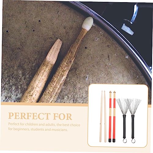 Set de Baquetas y Cepillos para Batería con Estuche miniatura 7