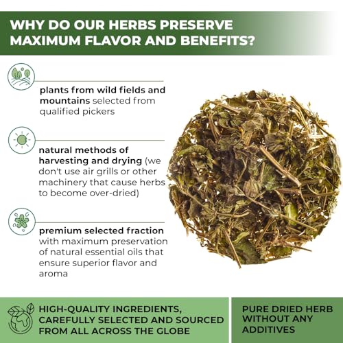 Image of 100 Bags Dried Lemon Balm Herb Frontier Loose Lemon Balm Tea (Melissa Officinalis Tea) - 100 Count 1.5 g Bags Melissa Herb Te De Toronjil