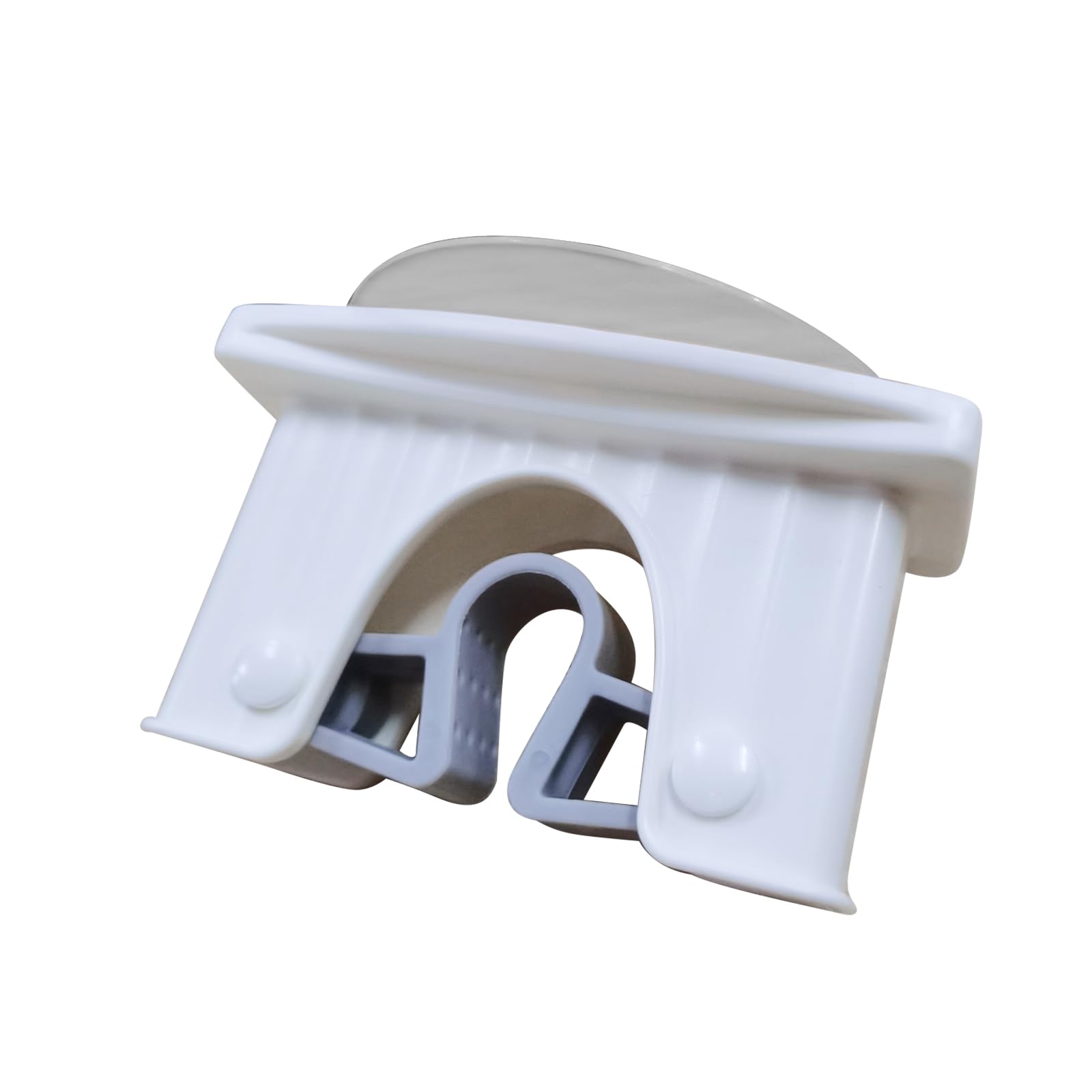 Bathroom Mop Holder Wall Mount Not Drill Storage Rack Large Size Mop Organizers Space Saving Rack for Multiple Brooms Bathroom Holder