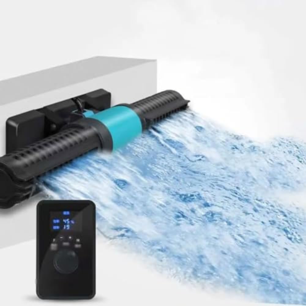 Generator fal akwariowych z wyświetlaczem LED, pompą o przepływie krzyżowym 15 W, głowicą magnetyczną, regulowanym przepływem do akwariów słodkowodnych i morskich rafowych