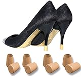 Flash on Heels Heel Replacements or Protectors - 4 Pairs - 4 Sizes