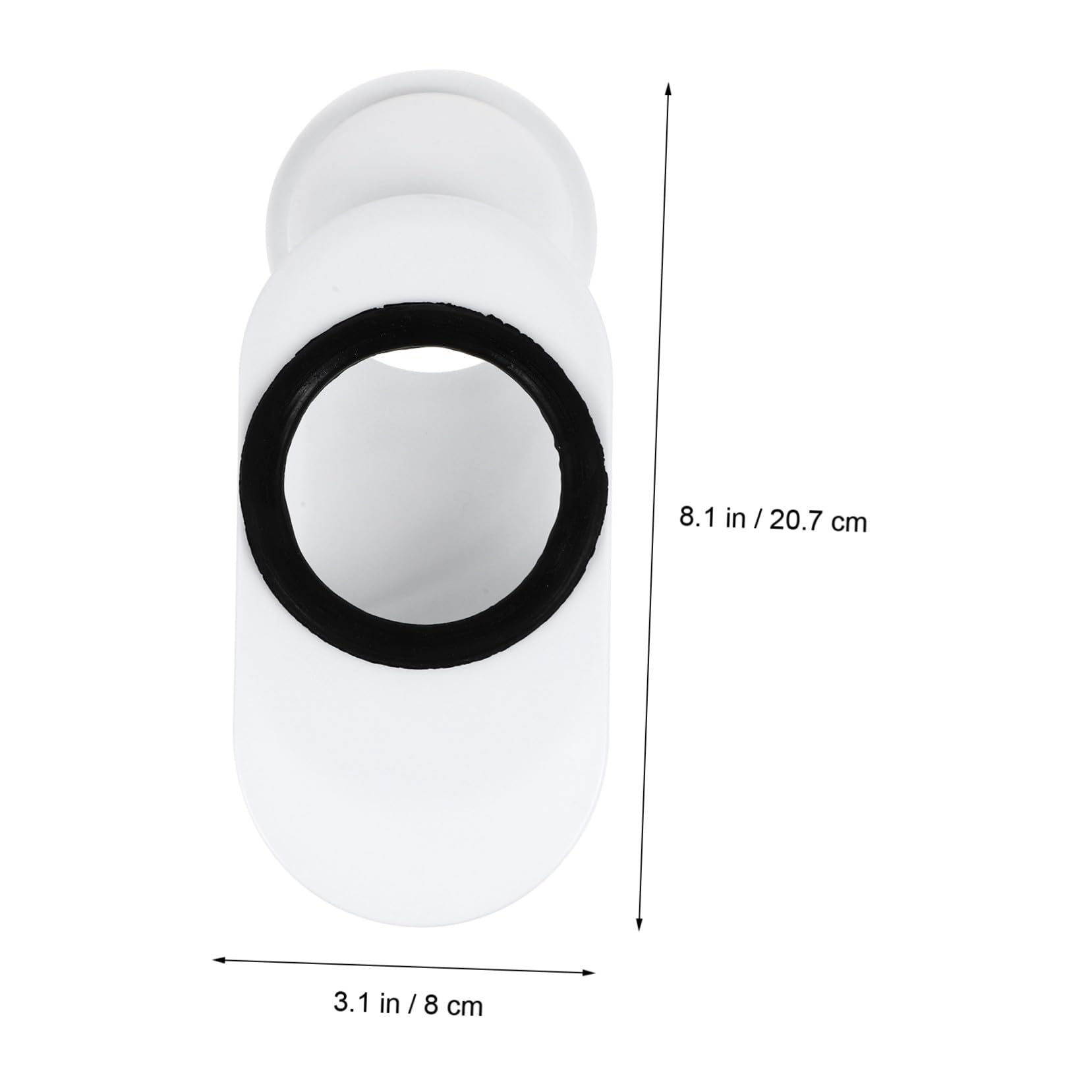 Kit Desplazador de Desagüe para Inodoro Compatible con Salidas Antiobstrucción Antileakage