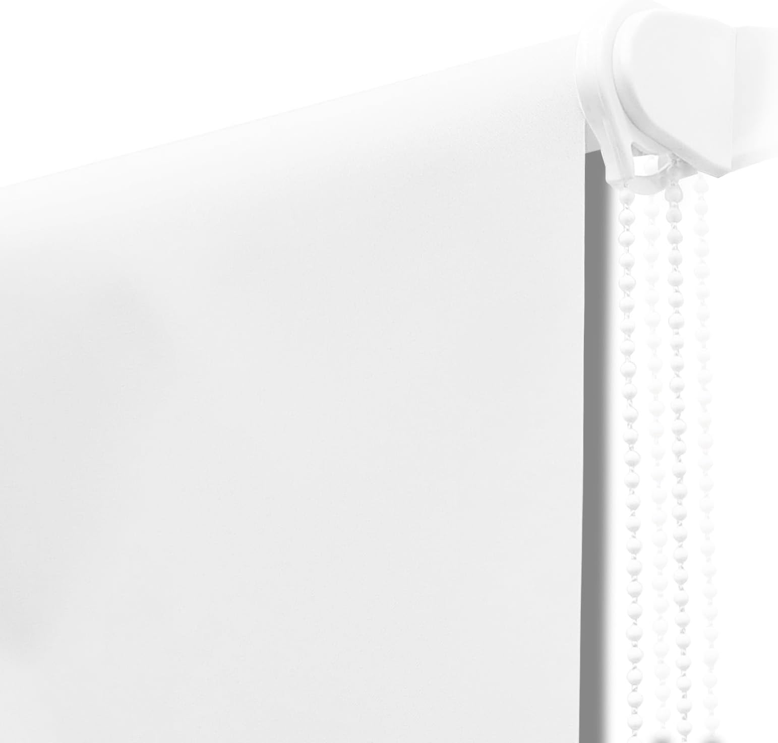 NUTRO CHILL Window Blinds, Light Filtering Roller Shades Semi-Sheer Privacy Fabric Window Shades for Home and Office, Easy to Install(44" W x 67" L, White)