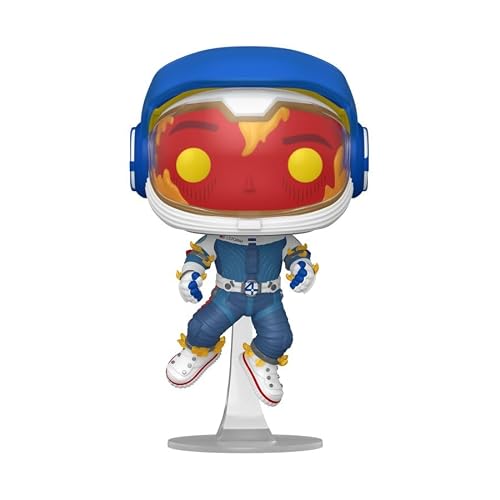 Les 4 Fantastiques : Premiers pas Figurine POP! Human Torch Astronaut 9 cm - vue 3
