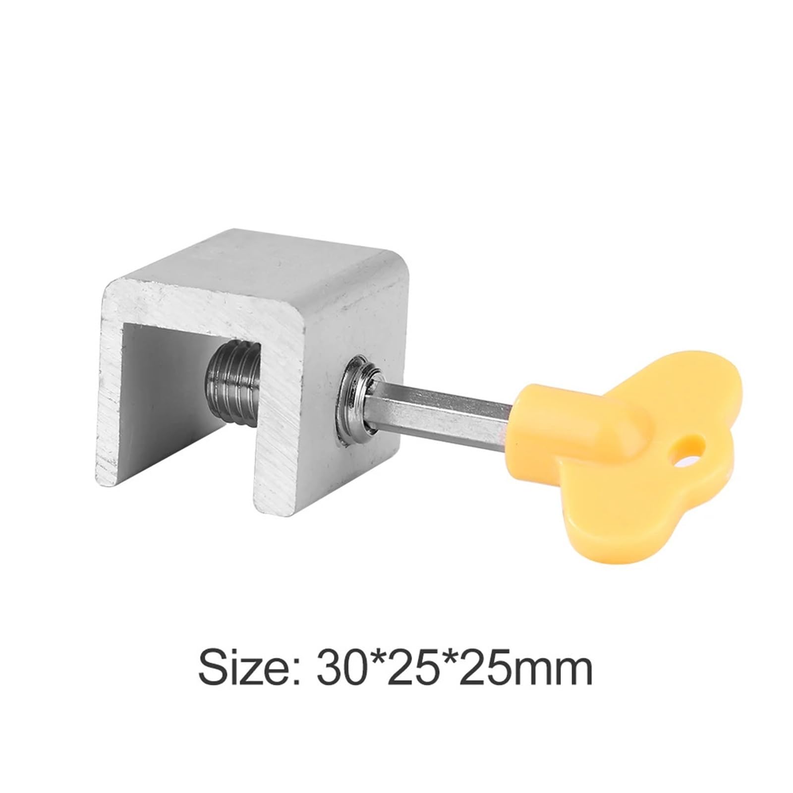 4/8/10PCS Sliding Window Locks with Key Garage Door Frame Lock Adjustable Portable Alloy Security Multi-function for Bedroom and Office Für Zuhause(B 10 PCS)