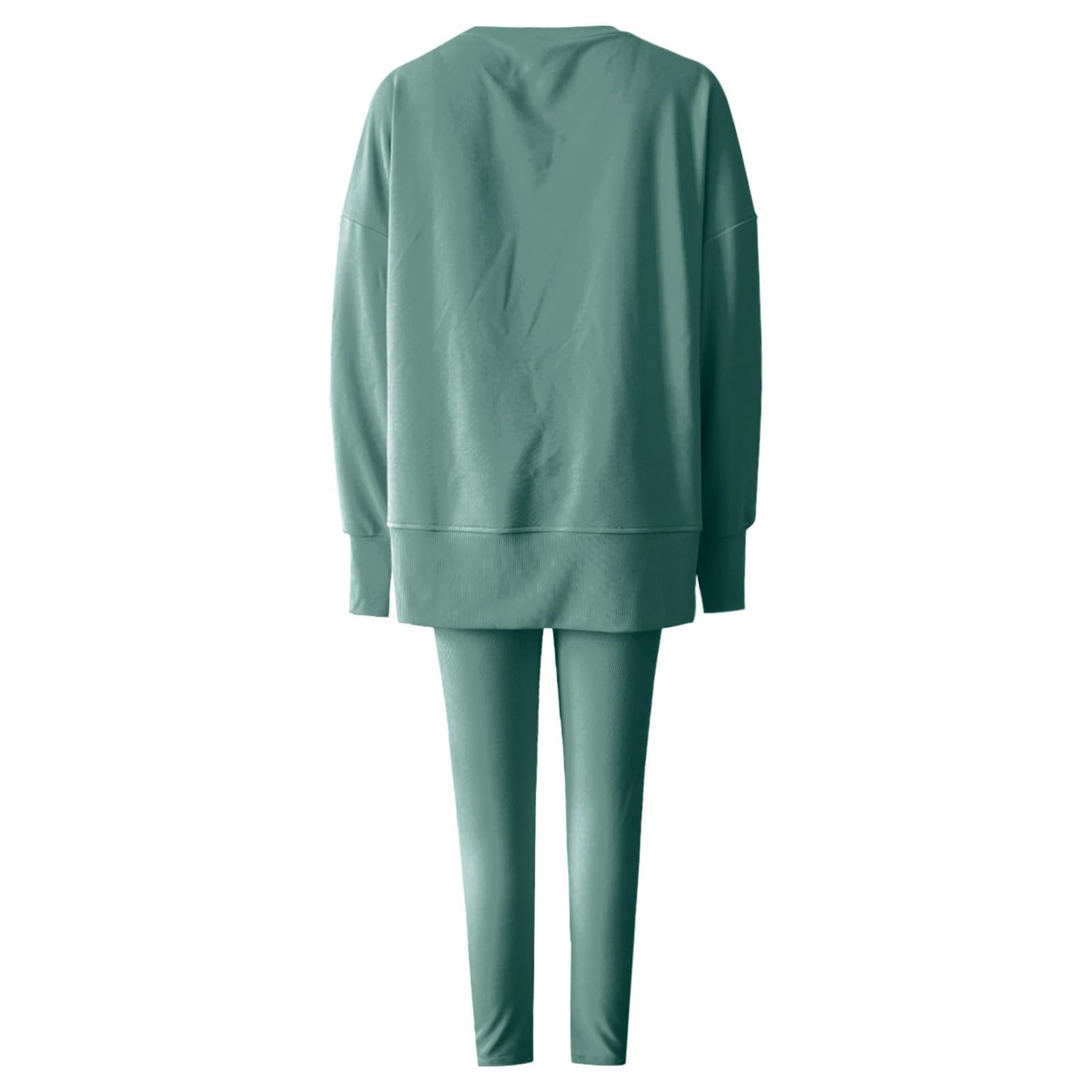 Ensemble de sport pour femme - 2 pièces - Leggings avec haut - Survêtement de jogging pour femme - Baggy