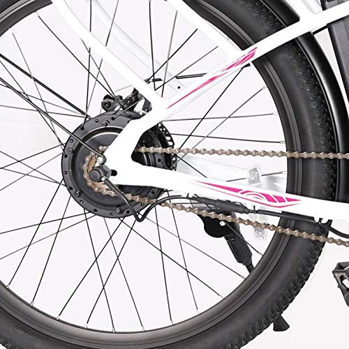 Bicicleta Elétrica e-bike Hive GreenWay Classic Branca/Rosa