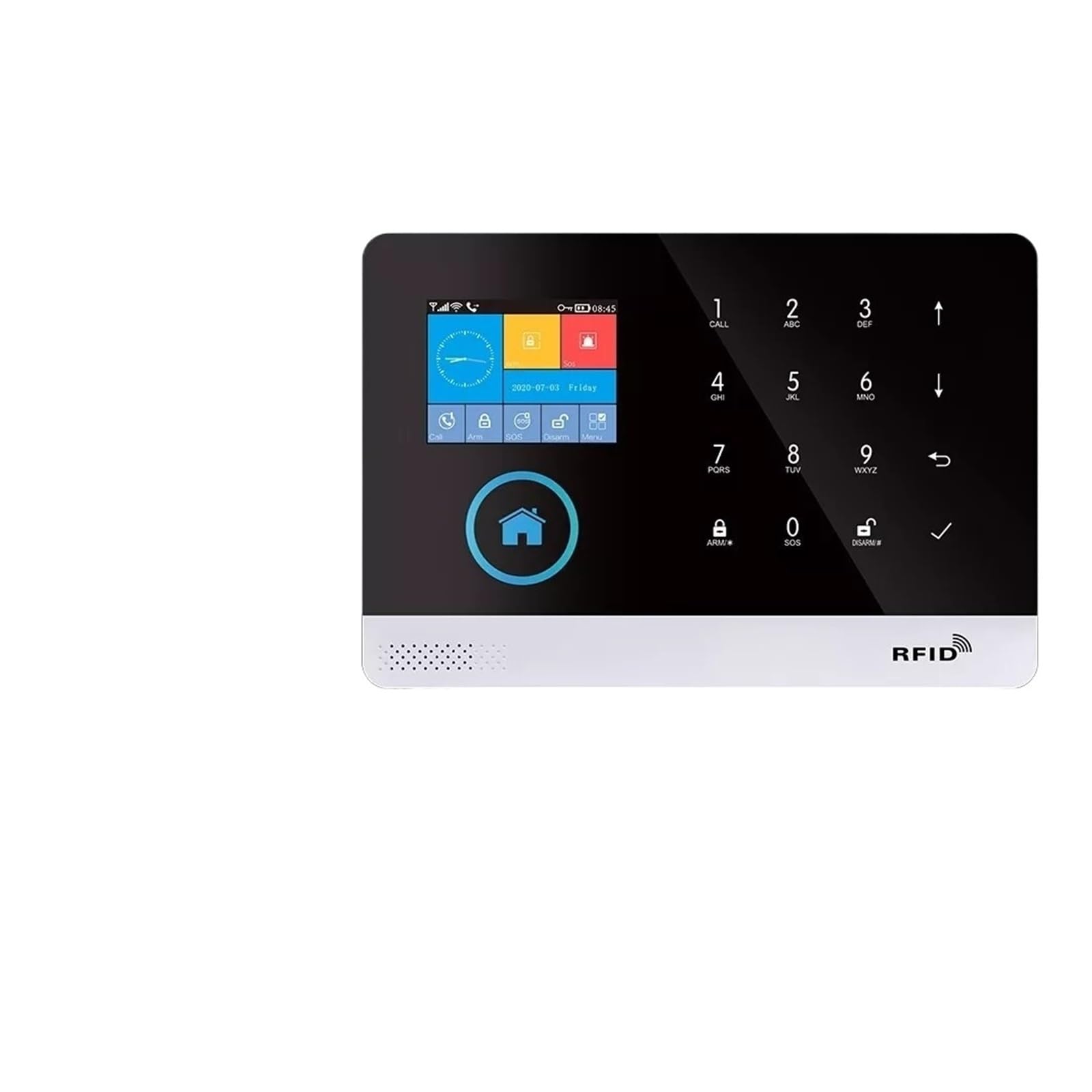Sistema di Allarme di Sicurezza Domestica, di Allarme gsm for La Sicurezza Antifurto Domestica 433 MHz Senza Fili Tuya Smart House Control(Set 1)
