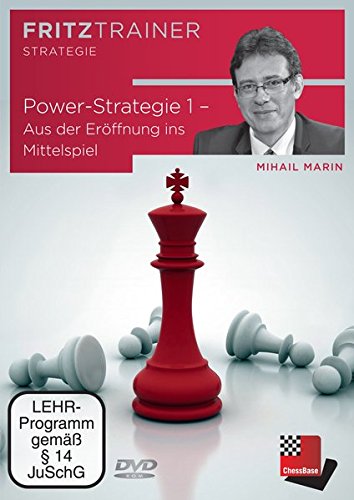 Preisvergleich Produktbild Mihail Marin: Power-Strategie 1 Aus der Eröffnung ins Mittelspiel
