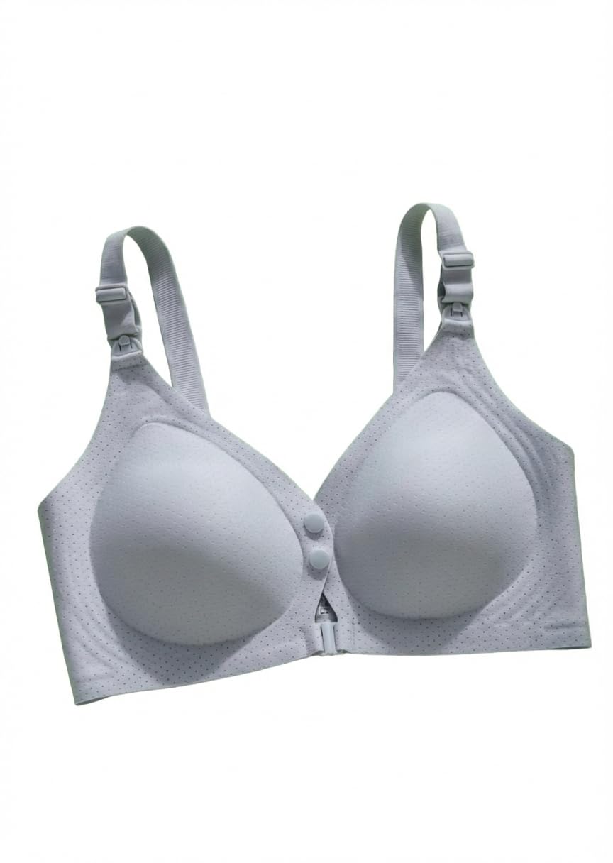 sensual lady Women's Nursing Maternity Bras, Pregnancy Crossover Cotton Lace Trim Super Soft Nursing Bra & Maternity Bralette – Comfortable Breastfeeding Bra for New Moms.-picture-11