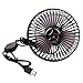 Geavonyg Ventilador De con Alimentación USB Potente Ventilador Silencioso 3 Velocidades Ventiladores Refrigeración Eléctricos con Clip Ventiladores Portátiles para Asiento Trasero para Perros Imagen de Geavonyg Ventilador De con Alimentación USB Potente Ventilador Silencioso 3 Velocidades Ventiladores Refrigeración Eléctricos con Clip Ventiladores Portátiles para Asiento Trasero para Perros