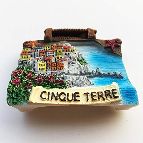 Imán de Nevera 3D Cinque Terre Italia Pack 2 miniatura 2