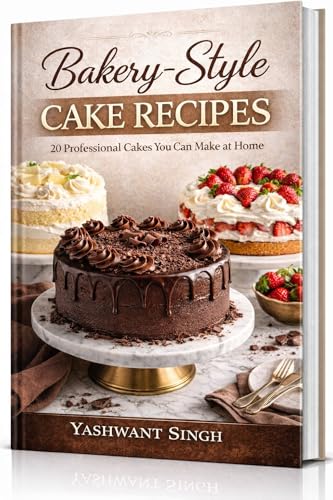 Bakery-Style Cake Recipes 20 Professional Cakes You Can Make at Home: A Pastry Chef’s Guide to Soft Sponge Cakes, Elegant Frostings, and Bakery Secrets (English Edition)