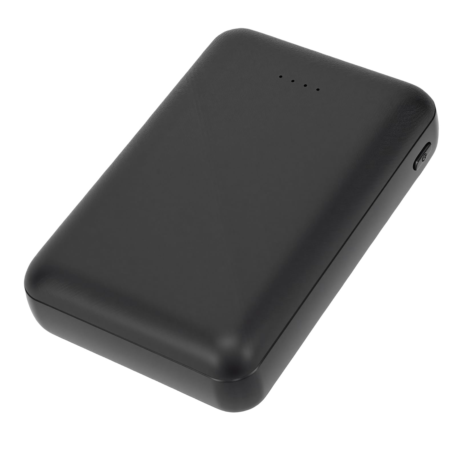 ASHATA Pack de Batterie pour Gilet Chauffant 10 000 MAh, avec Affichage Intelligent de la Puissance, pour Vêtements Chauffants, Noir