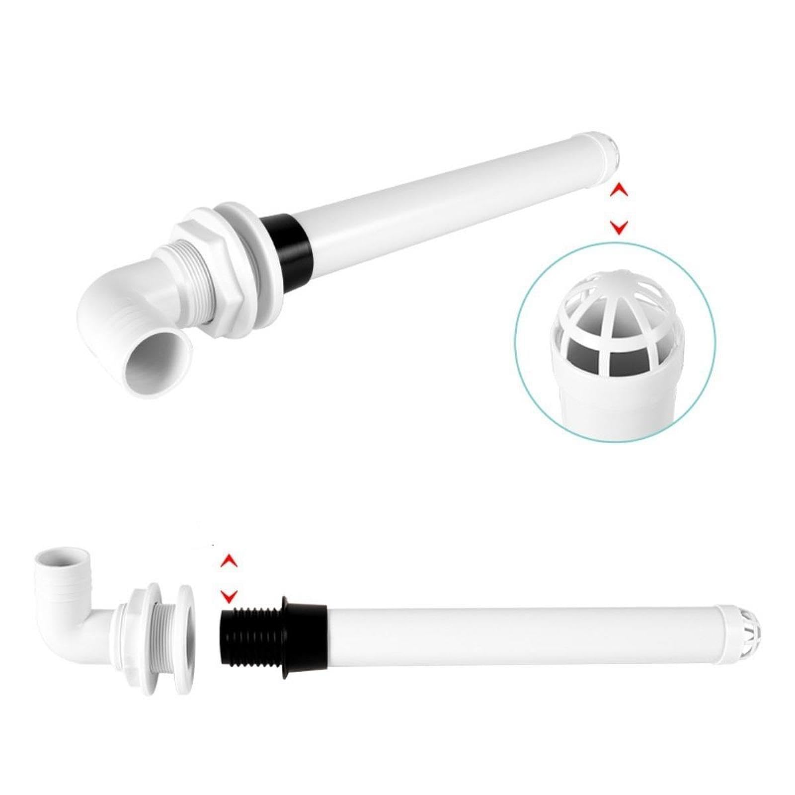 Tubo di Scarico Pieno Premium Facile da Installare Tubo di Scarico Professionale per Vasche per Pesci