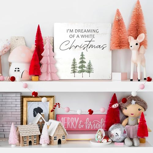 Mtrgdn-Merry-Christmas-SignWinter-Christmas-Tree-SignIm-Dreaming-of-a-White-Christmas-SignChristmas-Tree-Sign-Wood-PlaqueChristmas-Signs-for-Home-DecorMerry-Christmas-Sign-for-Table Mtrgdn Merry Christmas SignWinter Christmas Tree SignIm Dreaming of a White Christmas SignChristmas Tree Sign Wood PlaqueChristmas Signs for Home DecorMerry Christmas Sign for Table
