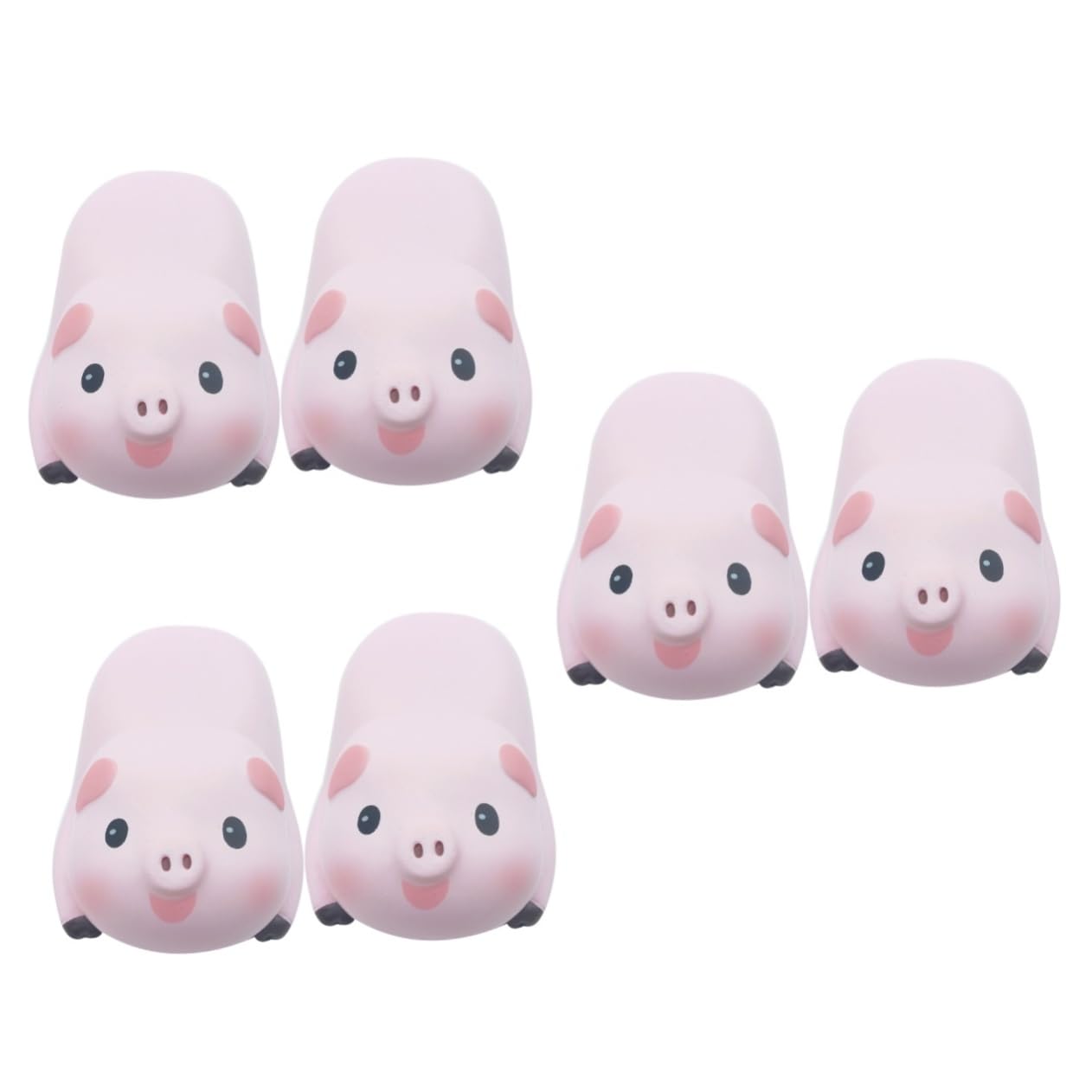 VILLCASE 6pezzi Mouse Poggiapolsi Memory Foam Rosa Comfort Ottimale Per Design Per Antiscivolo
