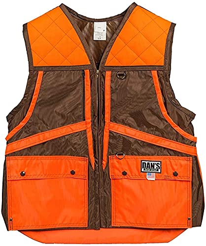 DAN'S Hunting Gear, LLC Briar Proof Frontloading Game Vest, Made in U.S.A.