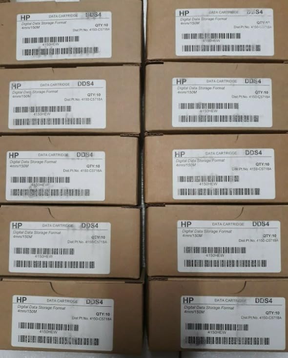 100 Pack C5718A DDS-4 Data Cartridge 20/40GB