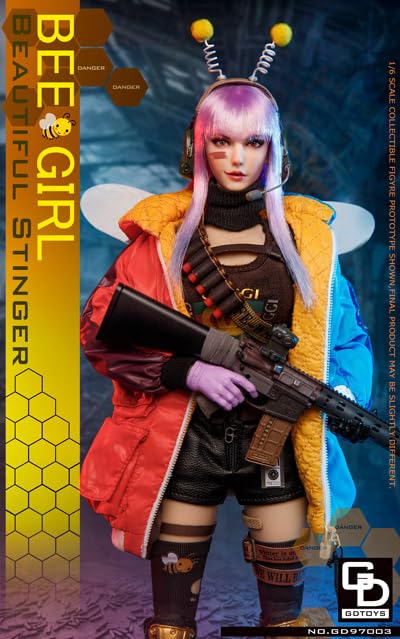 Amazon.co.jp: 【GDTOYS】GD97003 1/6 フィギュア BEE GIRL みつばち