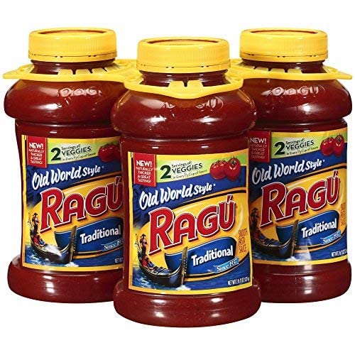 Ragu Traditional Spaghetti Sauce, 3 ct./45 oz. (pack of 2)
