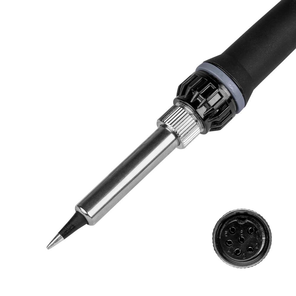 Stazione Saldante Dissaldante ANFEL AN-987 con Pistola Ceramica 90W Succhia Aspira Stagno Pompa Aria Interna + Stilo Ceramica per Saldatura 60W Temperatura Controllata 160-480° Salda e Dissalda