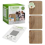 ISOTRONIC Mäuseabwehr im Holzgehäuse | Rattenabwehr mit Ultraschall | Schädlingsvertreiber elektronisch für Haus, Keller, Garten | Mäuse Ratten vertreiben ohne Chemie/Mausefalle - 3 Stück